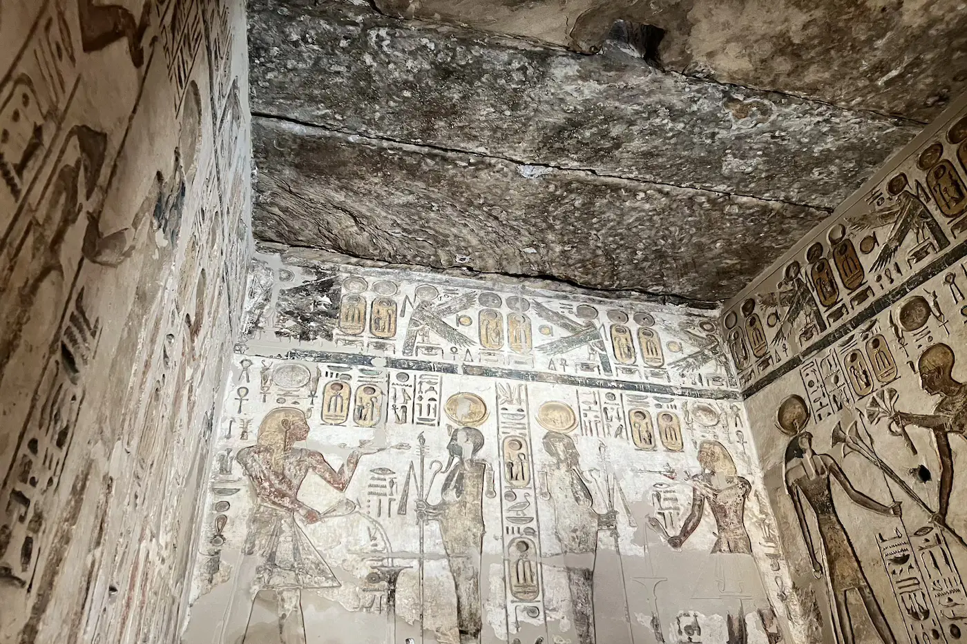 The Temple of Khonsu inside the Karnak complex in Luxor, seen on a private luxury Luxor tour
