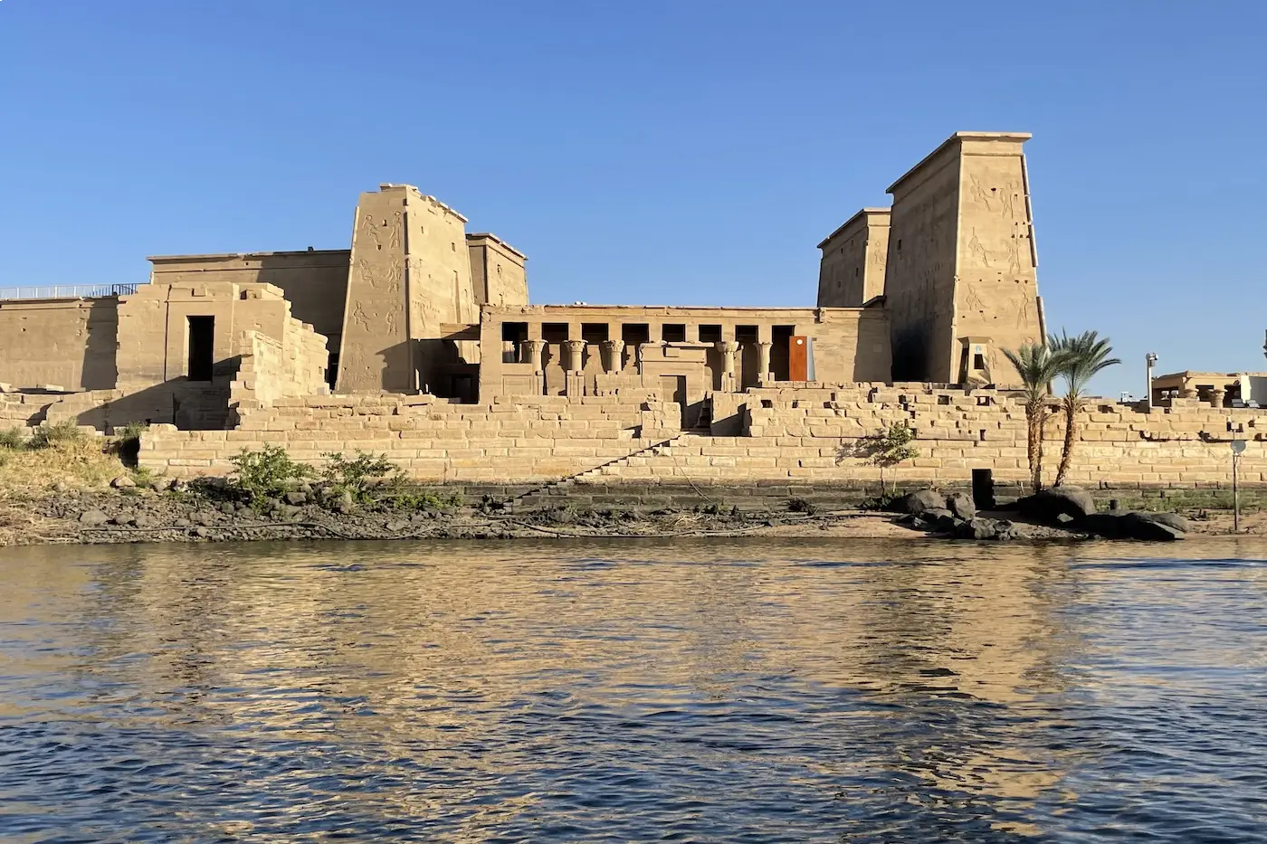Philae Temple near Aswan, reached by boat on a private luxury Egypt vacation