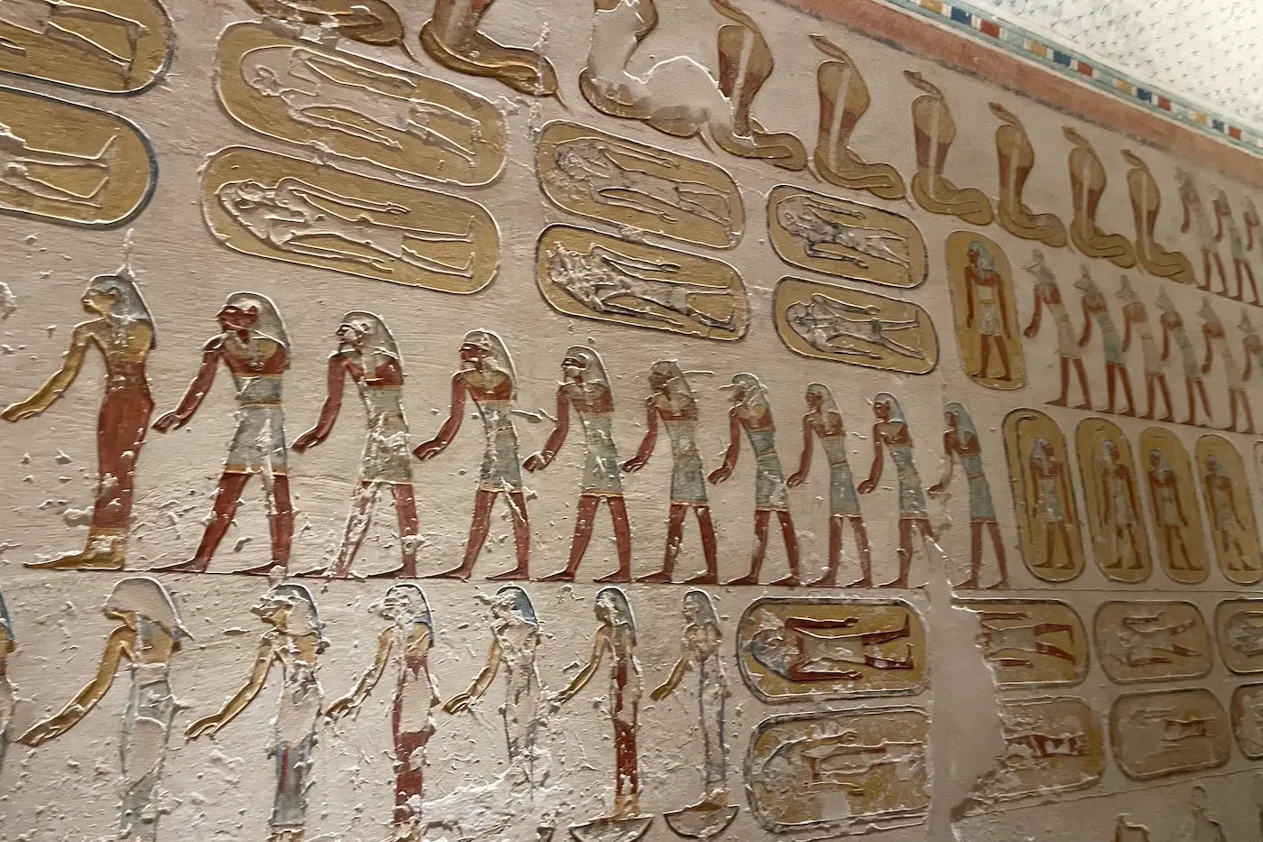 Valley of the Kings royal tomb area on a private Luxor day trip