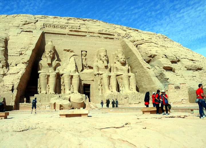 Abu Simbel Temples by Flight