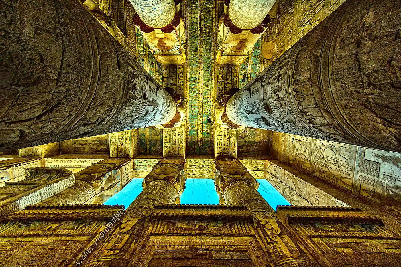 The Temple of Hathor at Dendera, first stop on a private Dendera and Abydos Temples tour from Luxor