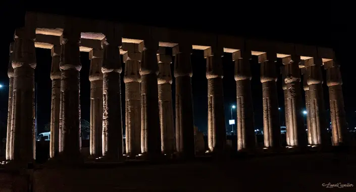 The temple precinct of Amun-Ra at Karnak, Luxor
